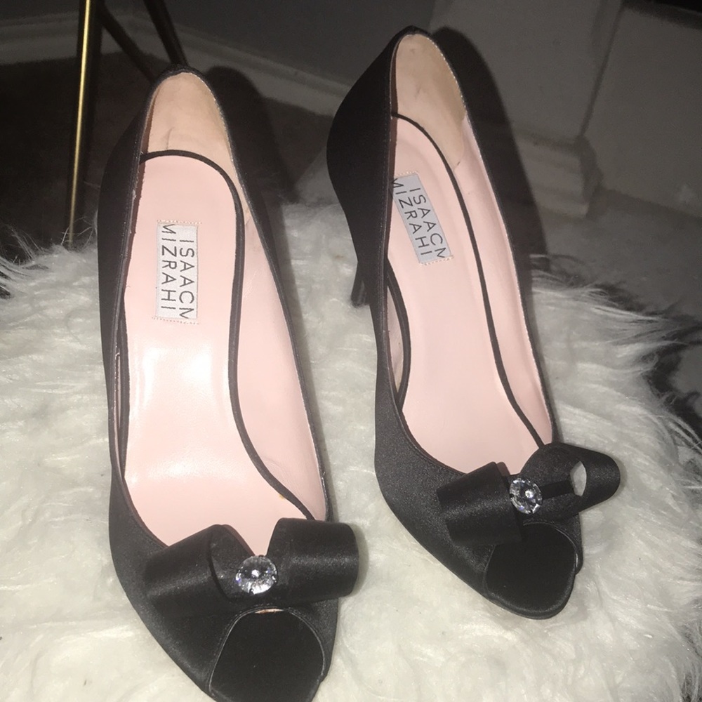 Isaac Mizrahi Satin Heels